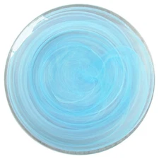 Nuage 11" Aqua Dinner Plate - Dining Tableware, Serving Dish