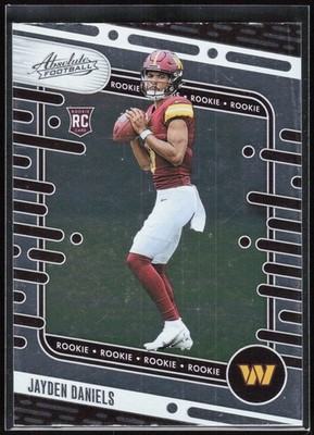 2024 Panini Absolute - Retail Jayden Daniels 102 RC Washington Commanders