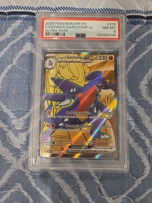 ポケモンカードpsa9 Cynthia's Garchomp ex 215/182 Sv10: Destined Rivals Holo for sale
