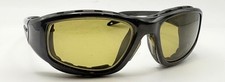 Vintage Liberty Trailblazer Black Blue Oval Sunglasses FRAMES ONLY Taiwan