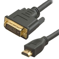 Image of HDMI Male to DVI-D V1.3B Gold Plated Cable 3 Metre