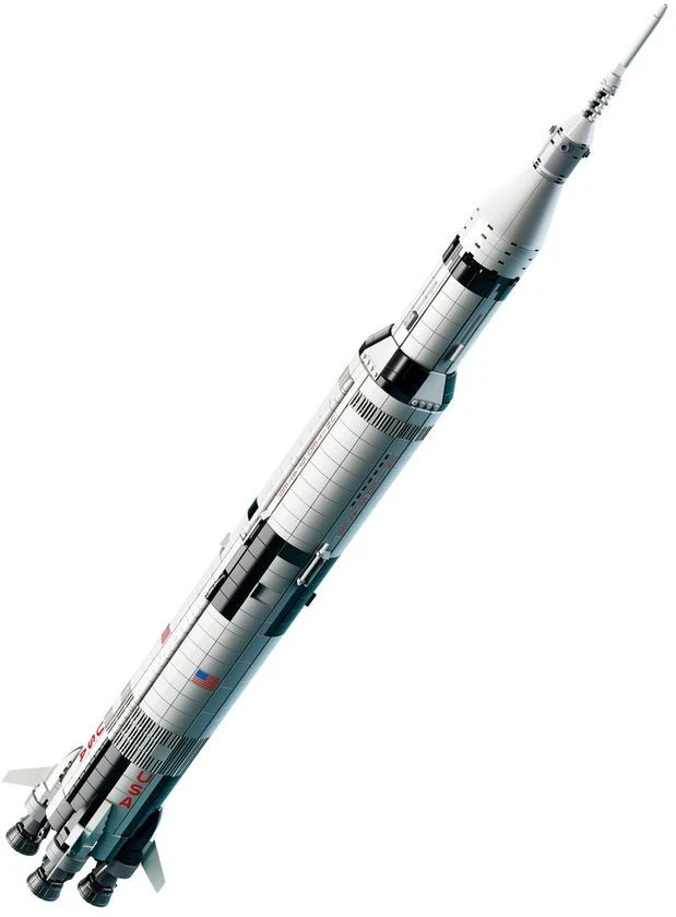Unbuilt Lego IDEAS: NASA Apollo Saturn V (21309) With 1969 Pcs Generic Bricks - Image 2 of 3