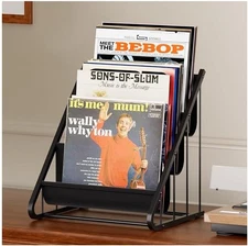 Vinyl Record Storage,3-Tier Record Holder and Stand Display, Vinyl Holder and...