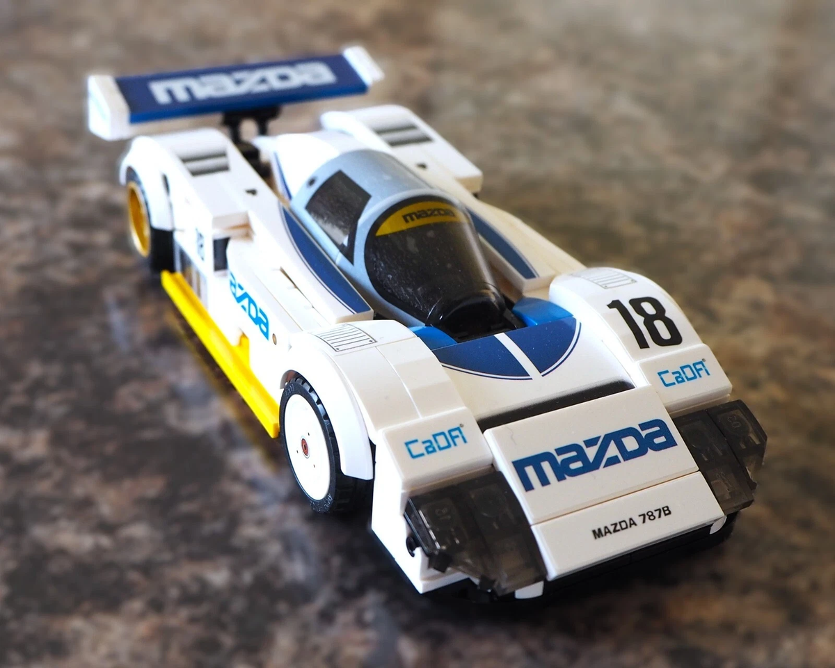 カッティングダイ(中古品) 787 Mazda 787B Racing Car Brick Model MOC - 242 pieces, 8 studs wide