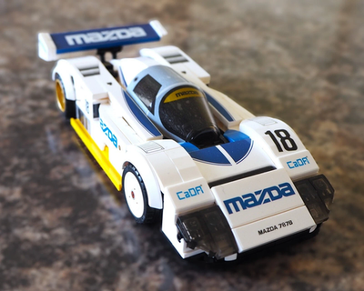 カッティングダイ(中古品) 787 Mazda 787B Racing Car Brick Model MOC - 242 pieces, 8 studs wide