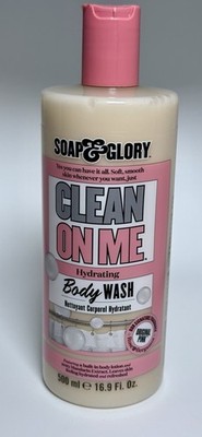 Soap&Glory Clean On Me Hydrating Body Wash 16.9 fl oz. New