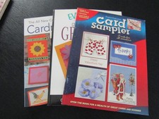 Lot of 3 Card Making Craft Books
