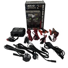 READ NOCO Genius2X2 6V/12V 4-Amp Smart Battery Charger IS0427