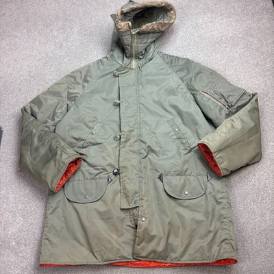 N 3B Jacke Erwachsene Large grün Army extrem kalt Parka Schnorchel Outdoor Kapuze Herren*