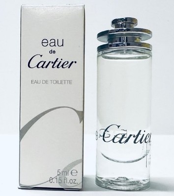 EAU DE CARTIER * Cartier 0.15 oz / 5 ml Mini EDT Unisex Perfume Splash