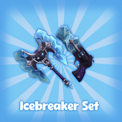 Icebreaker Set MM2 Godly Bundle / Cheap and Quick Delivery (Murder Mystery 2)