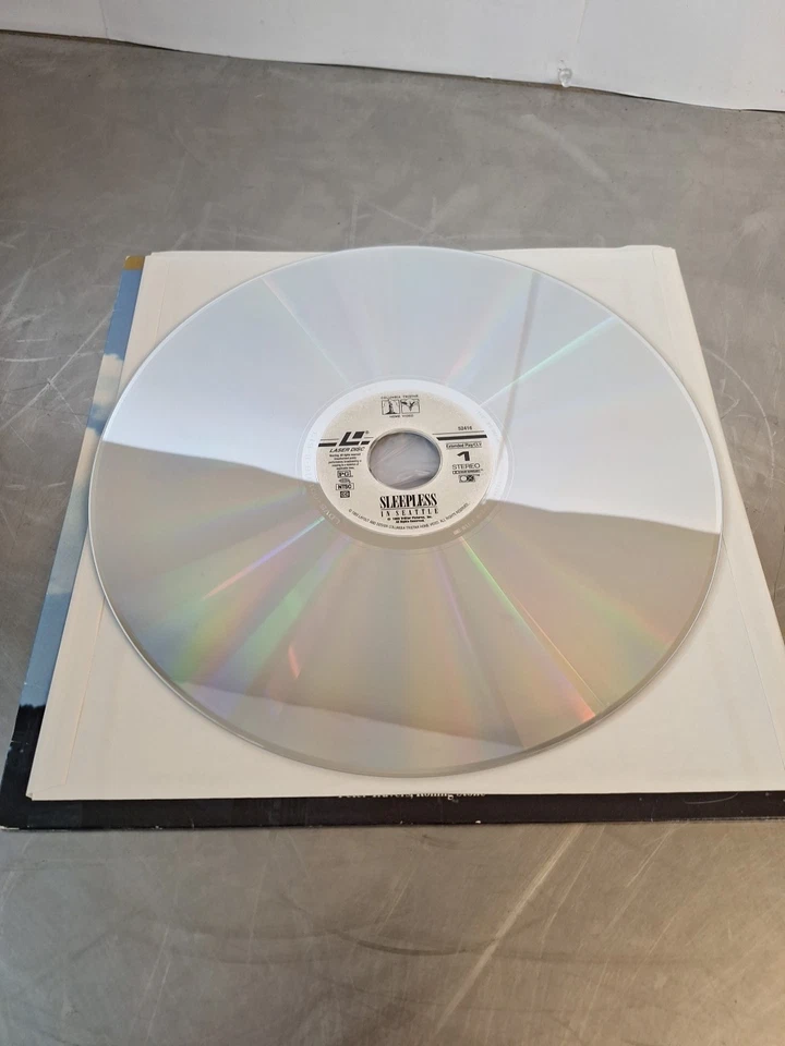 "Sleepless in Seattle" Deluxe Widescreen Laserdisc LD - Tom Hanks Meg Ryan - Imagem 4 de 4