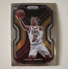 Panini 2020-21 Prizm Basketball Isaac Okoro Cavaliers #298 Rookie Card. rookie card picture