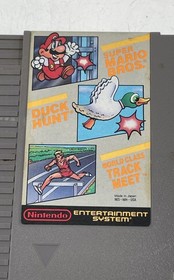 Super Mario Bros Duck Hunt World Class... [Red Overalls] - Nintendo NES - Loose