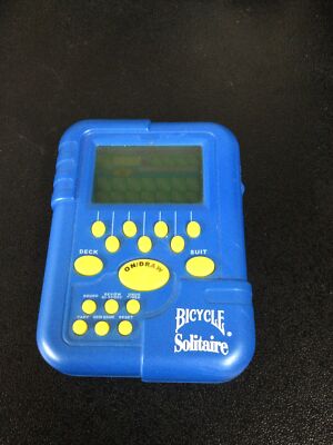Techno Source Bicycle Illuminated Solitaire Handheld Game 2004. Used Good Cond.