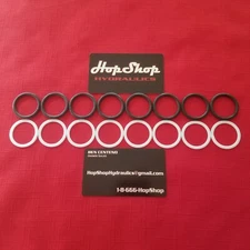 LOWRIDER HYDRAULICS CYLINDER RESEAL KIT 8 rubber o rings 8 split rings