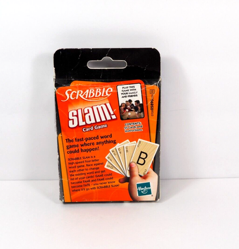 Scrabble Slam Card Game, 55 Cards Instructions Included In Good Condition - Picture 2 of 4