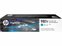 Original Hp Nr. 981Y L0R13A Cyan 556 586 Pagewide A-Ware Mhd 2019-2021