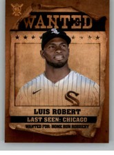 2021 Topps Big League Wanted #WT-8 Luis Robert NM-MT White Sox ID:41693