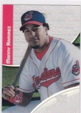 2000 Topps Tek Pattern 5 Cleveland Indians Baseball Card #15 Manny Ramirez