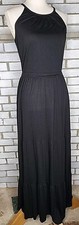 Old Navy Women's Sleeveless Knit Tiered Maxi Long Dress Size Small Black