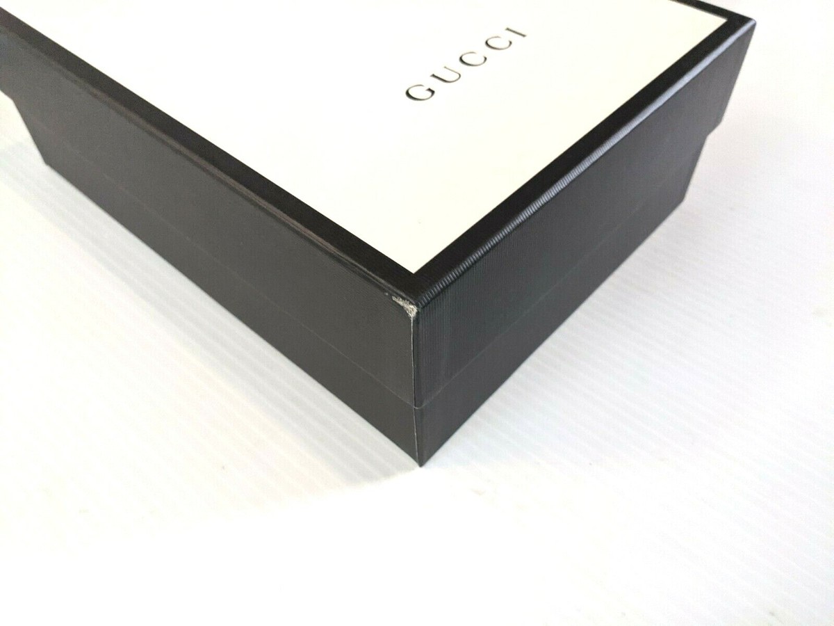 NEW Authentic Gucci Black & White Shoe/Gift Box - multiple sizes