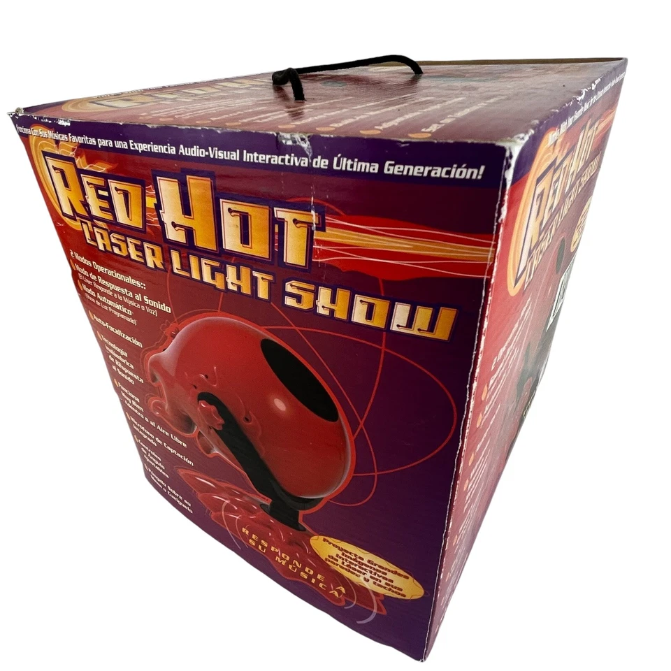 Проигрыватель лазерного шоу для вечеринок Red Hot - Изображение 2 из 4
