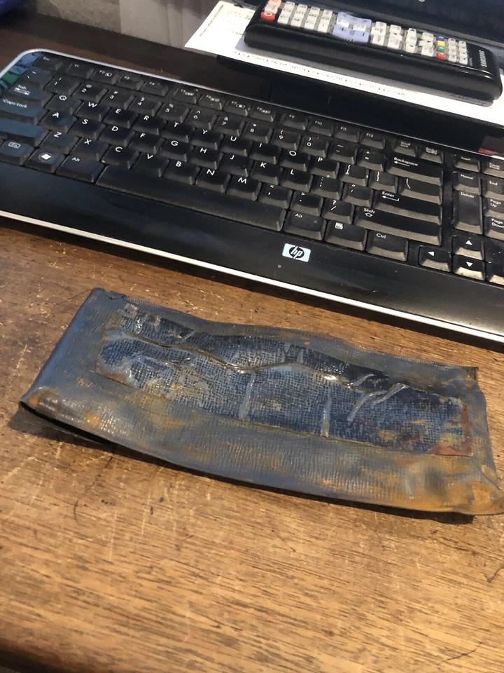 BOLSA DE HERRAMIENTAS GENUINA HONDA C100 CT90 CB175 MOTOCICLETA CB CL CA Foto 3 de 4