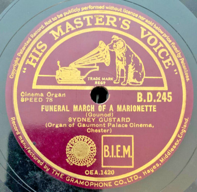 Sydney Gustard - Funeral March Of A Puppet / Nola