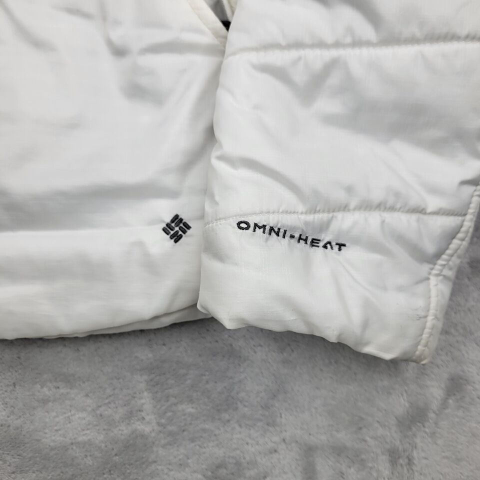 Columbia Jacket Womens Medium Puffer Coat Thermal Omni Heat Interchange ...
