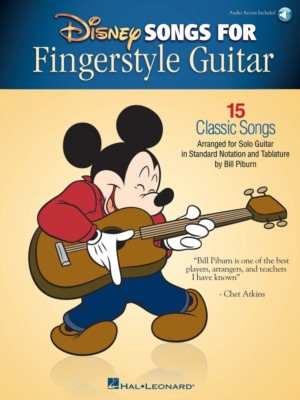Disney Songs for Fingerstyle Guitar Sheet Music 15 Classic Songs