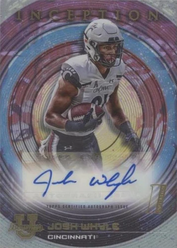 2022-23 Bowman Inception University Josh Whyle #BIA-JWE