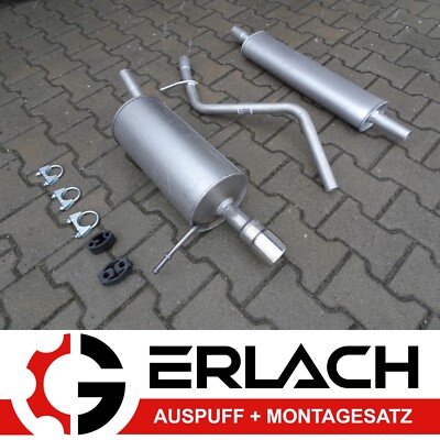 Auspuff für Dacia Duster 1.6 16V Auspuffanlage 5730