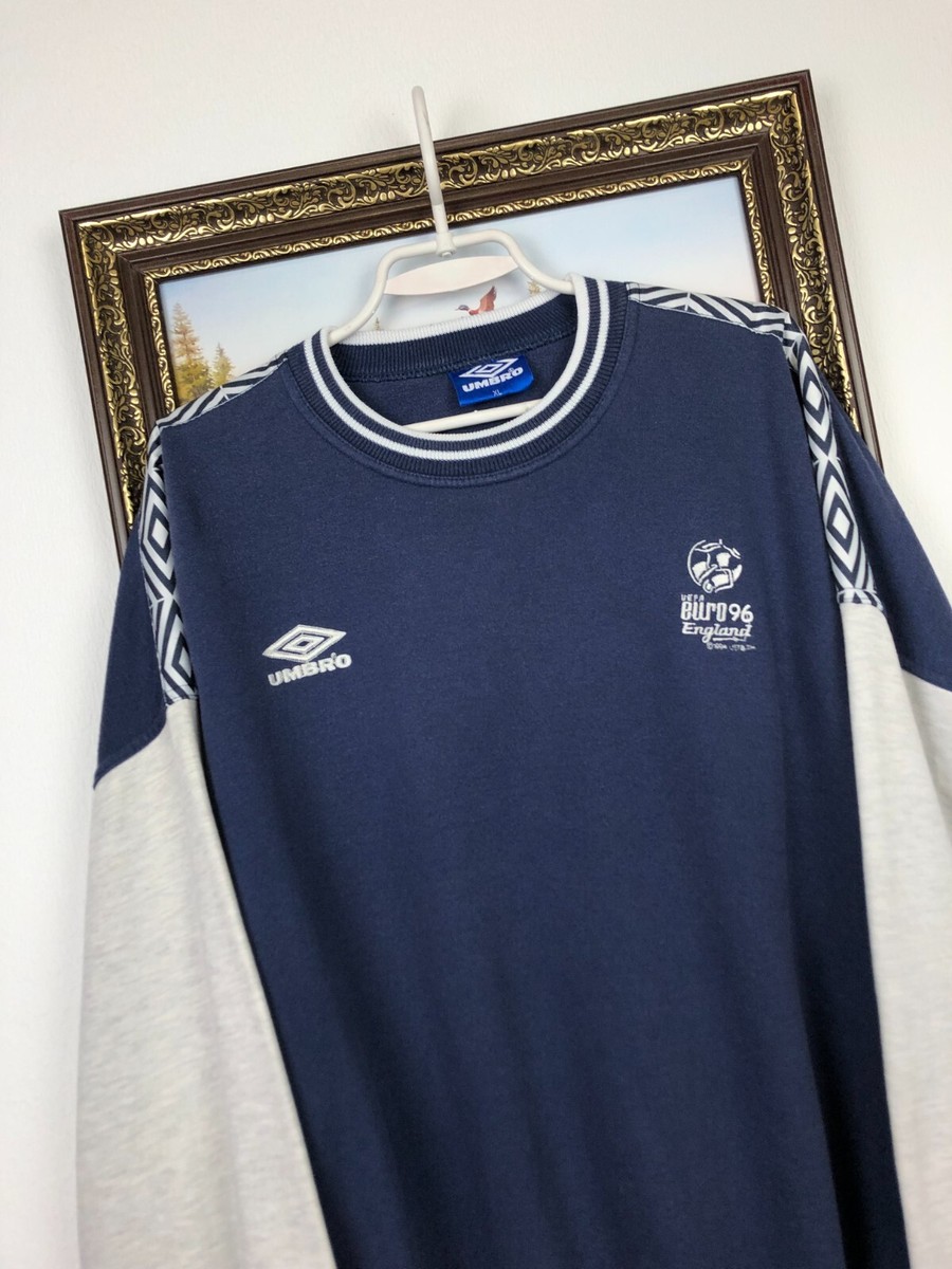 Vintage Umbro Euro 96 England Football Sweatshirt Soccer