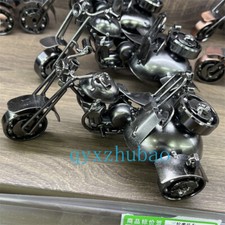 5.8" Classic Hand craft HD Three wheel motorcycle Metal Art Sculpture Tin Bar1PC