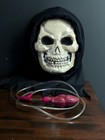 Sceam Face Skeleton Heart Pump Mask Blood Halloween Horror Reaper Vintage Lot — photo 2
