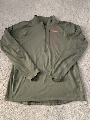 Sitka CORE Mid Weight Zip-T  XX Large 2XL 1/4 Zip