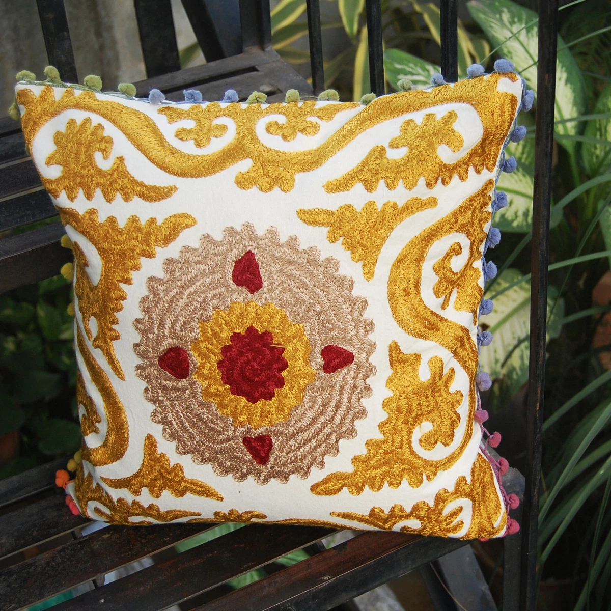 16x16 cotton pillow deals cover