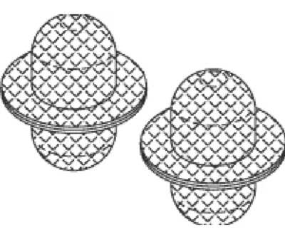 2 Filtri A Rete Inox Per Autoclave Midmark Ritter TUTTNAUER – RPI MIF062