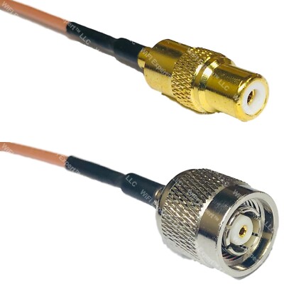 RG316 RCA FEMALE to RP-TNC MALE RF Cable Rapid-SHIP LOT