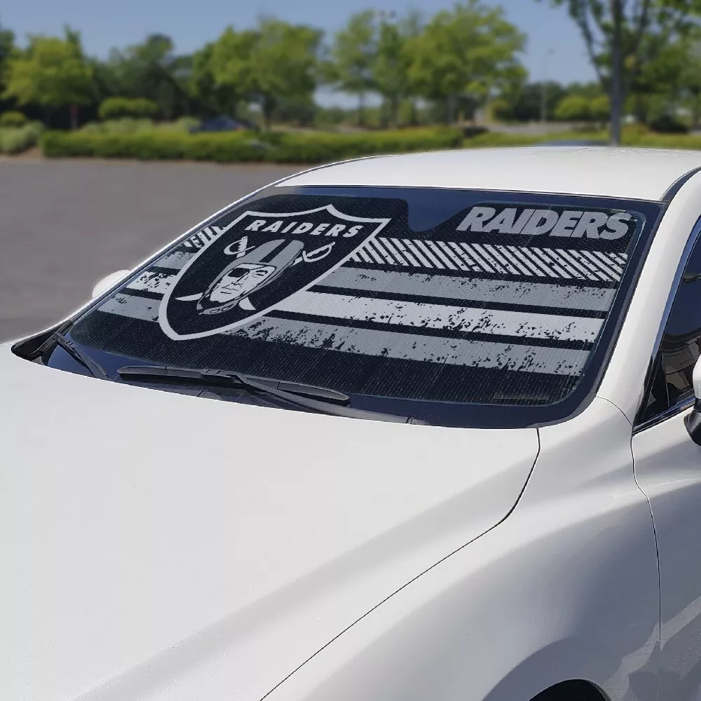 NFL Las Vegas Raiders Windshield Sun Shade eBay