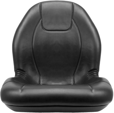 UTV Replacement Seats For Yamaha Rhino 450, 660, 700 (Set Of 2) With Mirror - Black Vinyl