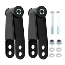 2x Lowering Kit Adjustable 1"-2" Drop Shackles For Ford F100 F150 2WD 1973-1996