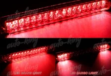 RED LENS 18-LED THIRD 3RD BRAKE STOP LIGHT FIT 00-05 FORD EXCURSION/97-99 F-250