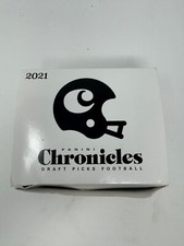 2021 Panini Chronicles Draft Picks Football Sealed Cello Fat Packs Box of 12