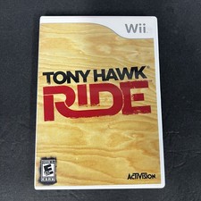 Tony Hawk Ride Nintendo Wii, 2009 Complete w/Manual Tested Working