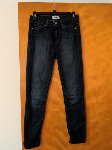 Paige Hoxton Ultra Skinny Jeans Size 26 Dark Wash Denim Women's