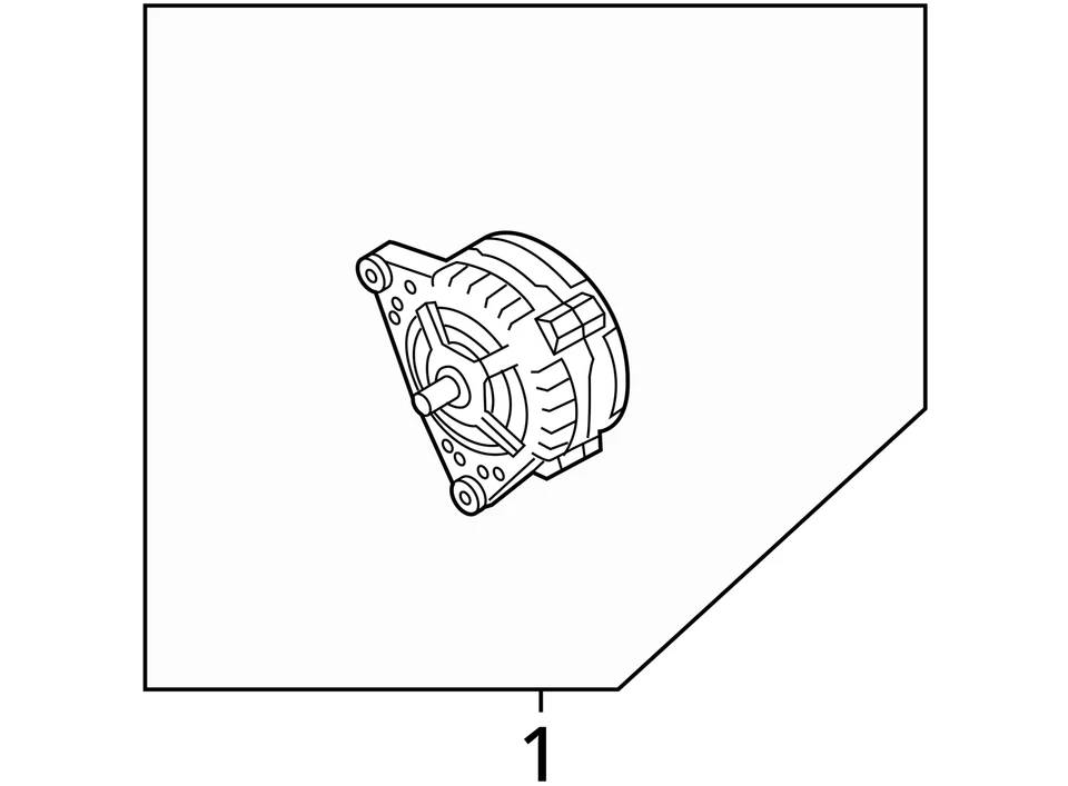 Alternator Bosch Manufacturer Fits 05-14 JETTA 6859136 - Image 4 of 4