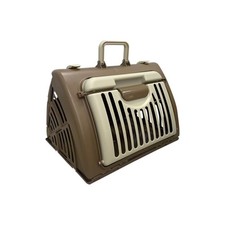 Foldable Travel Cat Carrier Small Cat Carrier Hard Up to 25lbs 18x14.5x14 Front