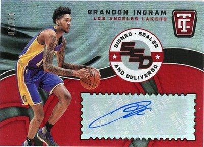 2017-18 Panini Totally Certified - Signed Sealed & Delivered Brandon Ingram 7/60
